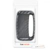 Капак за автомобилен ключ за Land Rover / Jaguar - 5 бутона, kwmobile, пластмаса, черен / сив, 49671.01
