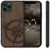 Калъф за Apple iPhone 11 Pro, дърво, кафяв, 49798.01