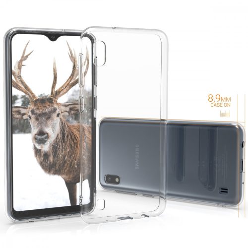 Кейс за Samsung Galaxy A10, Силиконов, Прозрачен, 49813.03
