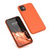Кейс за Apple iPhone 11, Силиконов, Оранжев, 49783.69