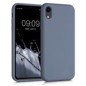   Калъф за Apple iPhone XR, Силиконов, Син, 49983.12