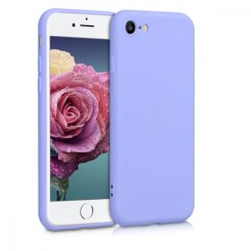   Калъф за Apple iPhone 8 / iPhone 7 / iPhone SE 2, силиконов, лилав, 49979.139