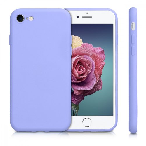 Калъф за Apple iPhone 8 / iPhone 7 / iPhone SE 2, силиконов, лилав, 49979.139