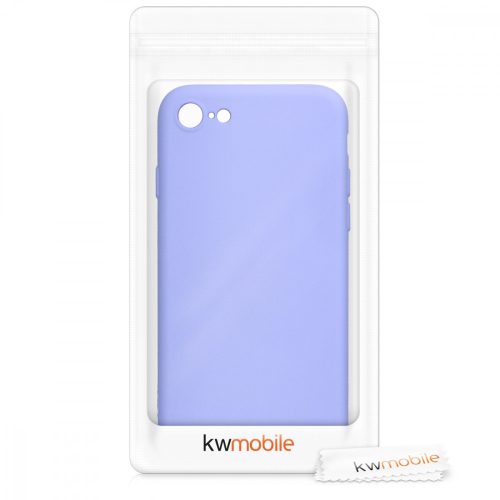 Калъф за Apple iPhone 8 / iPhone 7 / iPhone SE 2, силиконов, лилав, 49979.139