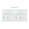 Tabla magnetica Navaris, design beton, 90x60 cm, whiteboard si magneti, multicolor, MDF/metal