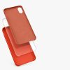 Кейс за iPhone XR, Силиконов, Оранжев, 45910.164