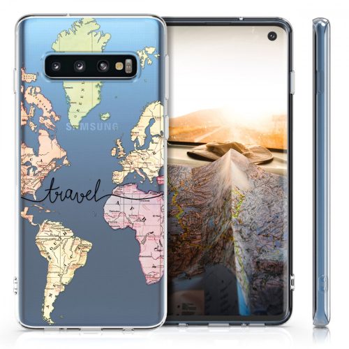 Кейс за Samsung Galaxy S10, Силиконов, Многоцветен, 47448.06