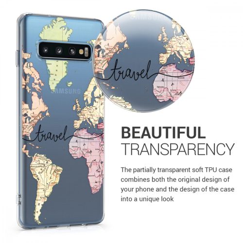 Кейс за Samsung Galaxy S10, Силиконов, Многоцветен, 47448.06