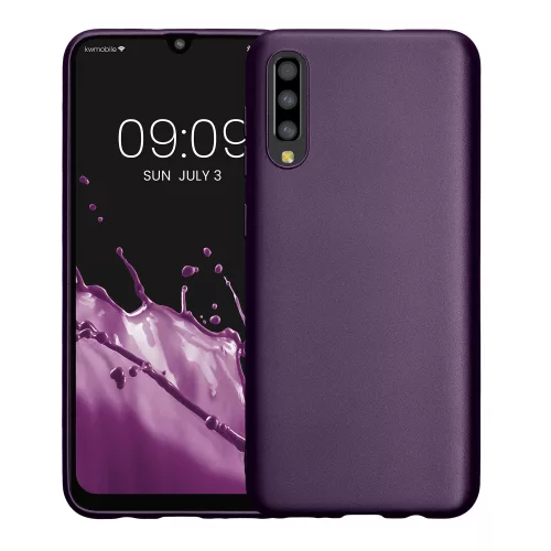 Кейс за Samsung Galaxy A50, силиконов, лилав, 48056.115