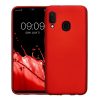 Кейс за Samsung Galaxy A20e, Силиконов, Червен, 48739.36