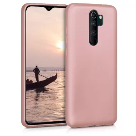   Калъф за Xiaomi Redmi Note 8 Pro, силикон, розово злато, 50243.31