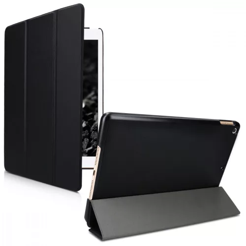 Капак за Apple iPad 10.2 2019, Еко кожа, Черен, 50341.01