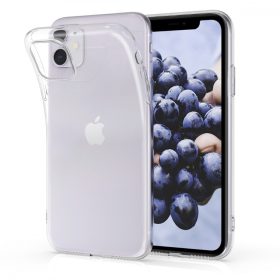   Калъф за Apple iPhone 11, Силиконов, Прозрачен, 50355.03