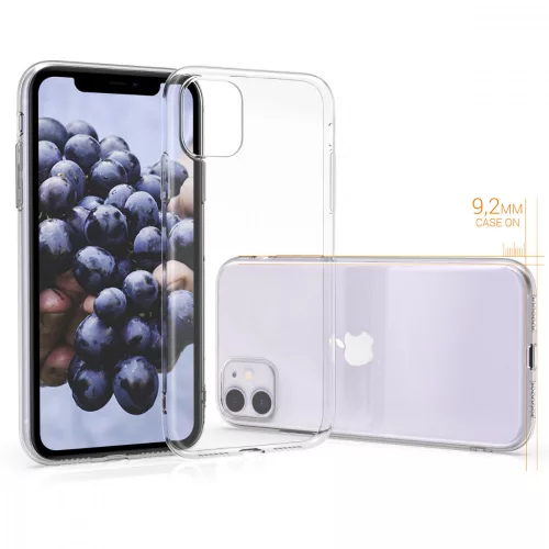 Калъф за Apple iPhone 11, Силиконов, Прозрачен, 50355.03