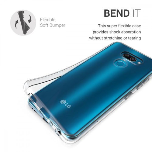 Кейс за LG K50, Силиконов, Прозрачен, 50459.03