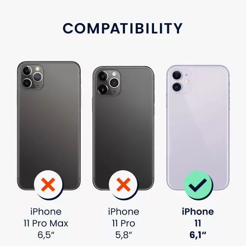 Кейс за Apple iPhone 11, Силиконов, Лилав, 49724.109