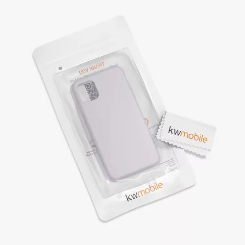 Кейс за Apple iPhone 11, Силиконов, Лилав, 49724.109