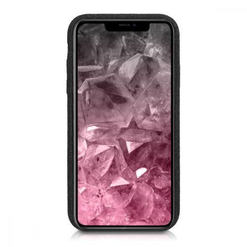 Капак за Apple iPhone 11, текстилен, черен, 49805.01