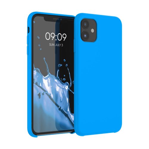 Калъф за iPhone 11, Силиконов, Син, 49724.157