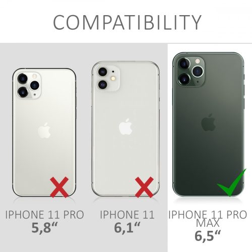 Калъф за Apple iPhone 11 Pro Max, Силиконов, Прозрачен, 49741.07