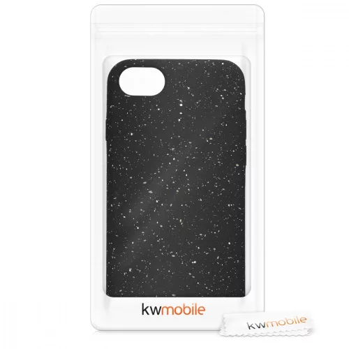 Калъф за Apple iPhone 8 / iPhone 7 / iPhone SE 2, силиконов, черен, 49557.04
