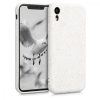 Калъф за Apple iPhone XR, растителни влакна, бял, 49105.02