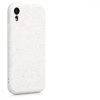 Калъф за Apple iPhone XR, растителни влакна, бял, 49105.02