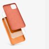 Калъф за Apple iPhone 11 Pro Max, Силиконов, Оранжев, 49725.150