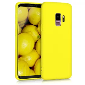   Кейс за Samsung Galaxy S9, Силиконов, Жълт, 44089.165