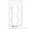 Комплект от 2 калъфа за Xiaomi Amazfit GTS, kwmobile, силикон, прозрачен, 50943.01