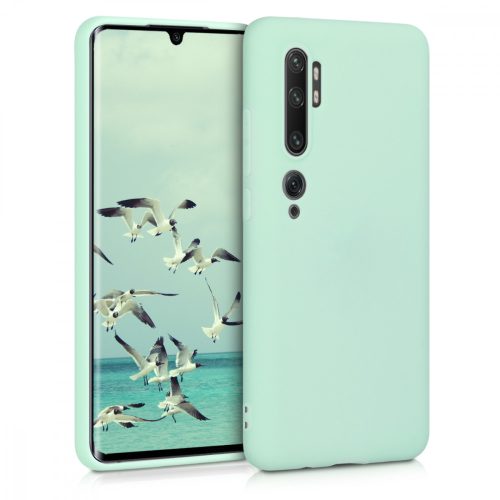 Калъф за Xiaomi Mi Note 10 / Mi Note 10 Pro, Силиконов, Зелен, 50948.47