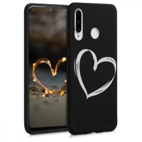   Кейс за Huawei P30 Lite, Силиконов, Черен, 48539.12