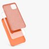 Калъф за Apple iPhone 11, силикон, розово злато, 49724.144