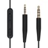 Кабел за слушалки Bose QuietComfort 35, Kwmobile, черен, пластмаса, 51172.01