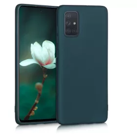   Кейс за Samsung Galaxy A71, Силиконов, Зелен, 51213.14