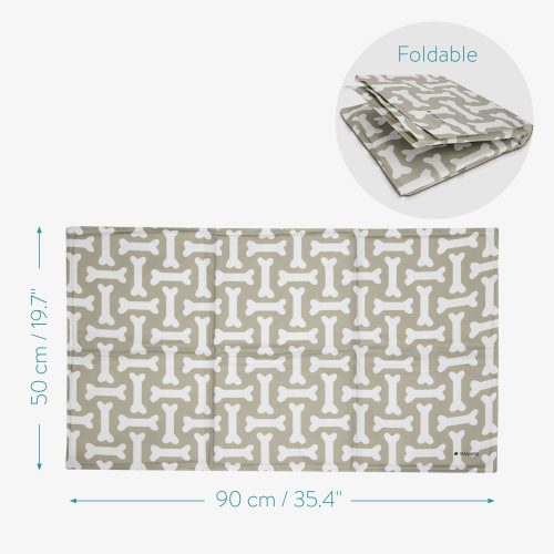 Охлаждаща гел постелка Navaris за домашни любимци, 50 х 90 см, 51240.2