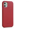 Калъф за Apple iPhone 11, Естествена кожа, Червен, 49737.09