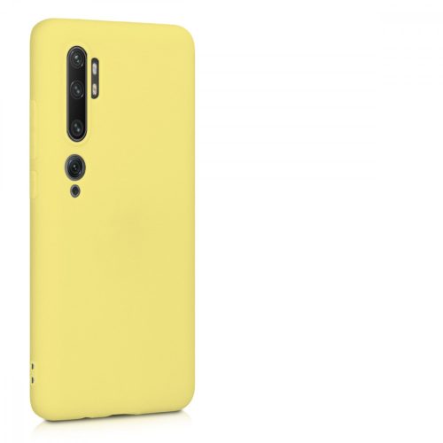 Калъф за Xiaomi Mi Note 10 / Mi Note 10 Pro, Силиконов, Жълт, 50948.49