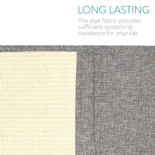 Защита от надраскване за котки Navaris с джобове, 63 x 45 см, Сизал, 48412.25.02
