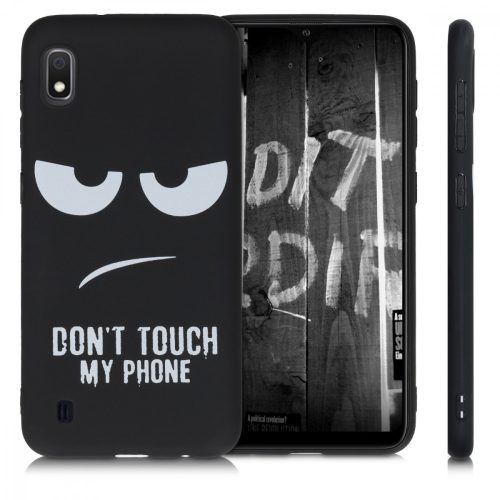 Кейс за Samsung Galaxy A10, Силиконов, Черен, 50035.02