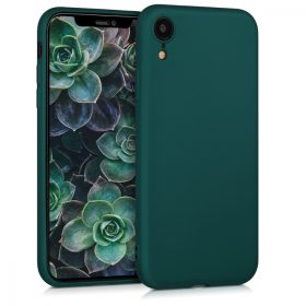   Калъф за Apple iPhone XR, Силиконов, Зелен, 46549.14