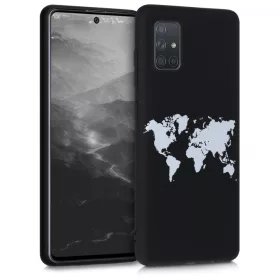   Кейс за Samsung Galaxy A71, Силиконов, Черен, 51207.03