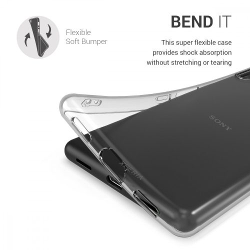 Кейс за Sony Xperia L4, Силиконов, Прозрачен, 51882.03