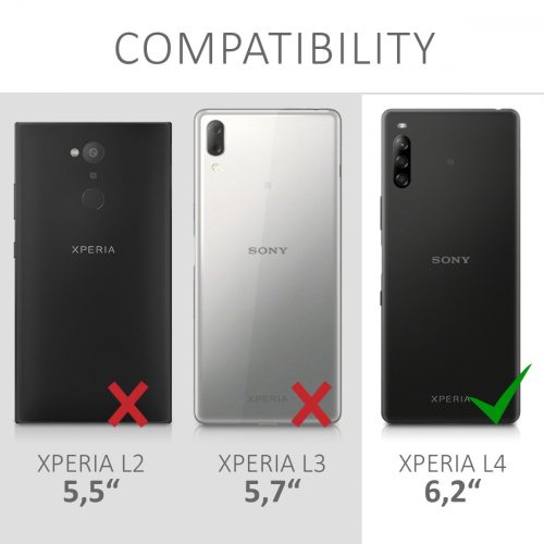 Кейс за Sony Xperia L4, Силиконов, Прозрачен, 51882.03