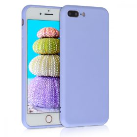   Калъф за Apple iPhone 8 Plus / iPhone 7 Plus, Силиконов, Лилав, 49981.139
