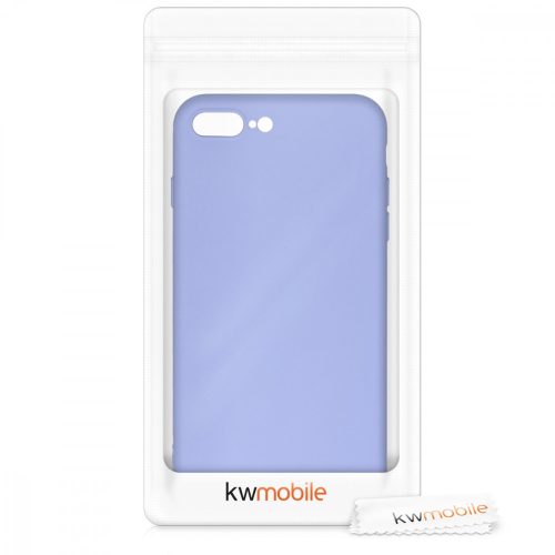 Калъф за Apple iPhone 8 Plus / iPhone 7 Plus, Силиконов, Лилав, 49981.139
