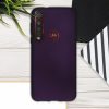 Капак за Motorola Moto G8 Plus, Силиконов, Лилав, 50815.115