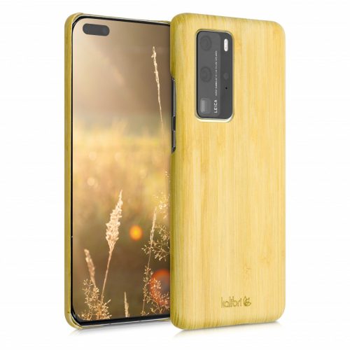 Кейс за Huawei P40 Pro, дърво, кафяв, 52211.24