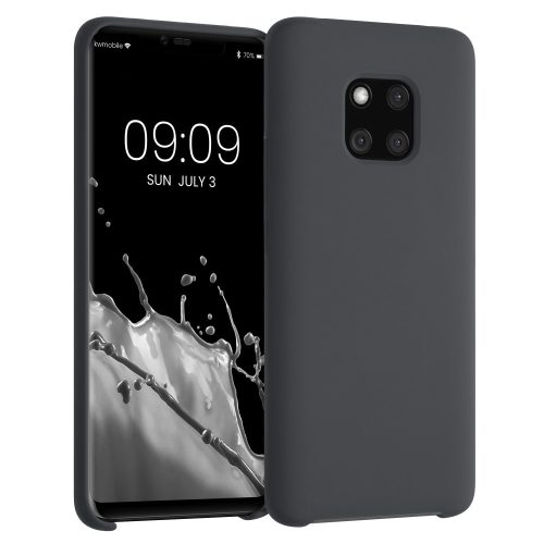 Кейс за Huawei Mate 20 Pro, Силиконов, Черен, 52287.47