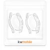 Комплект от 2 калъфа за Huawei Watch GT2 (46 мм), kwmobile, силикон, прозрачен, 52277.01